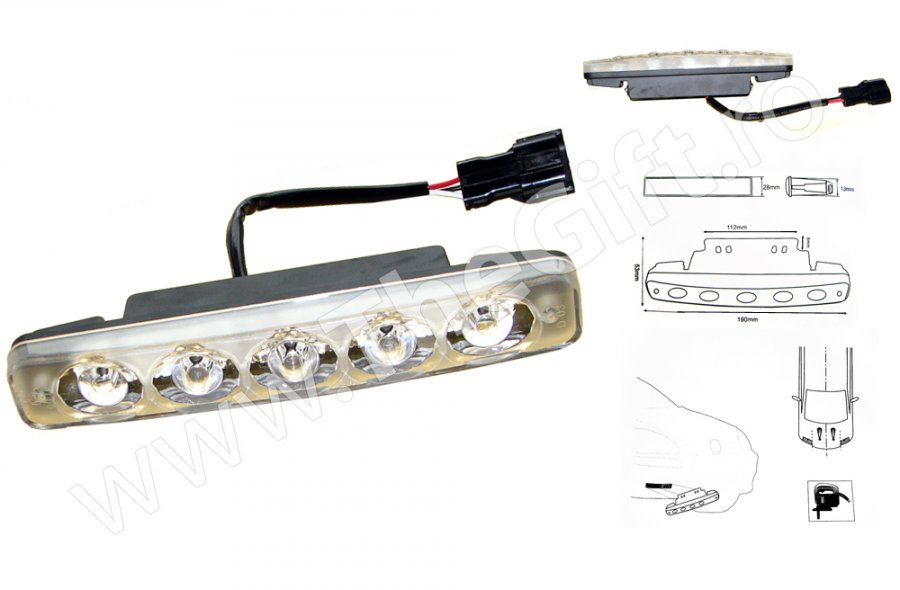 Set proiectoare SMD DRL - Apasa pe imagine pentru inchidere