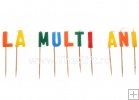 Lumanari aniversare, la multi ani
