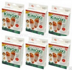 Set 60 de plasturi pentru detoxifiere, kinoki