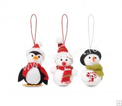 Set 3 decoratiuni Snowies