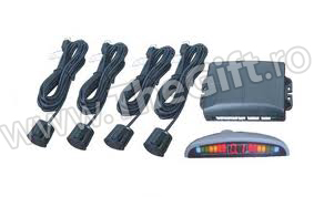 Kit 4 senzori de parcare cu display LED - Apasa pe imagine pentru inchidere
