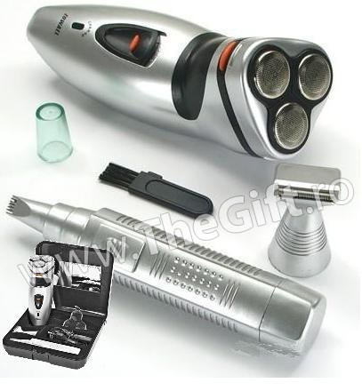 Aparat de ras 3 in 1 - Zowael Shave Aquagenic