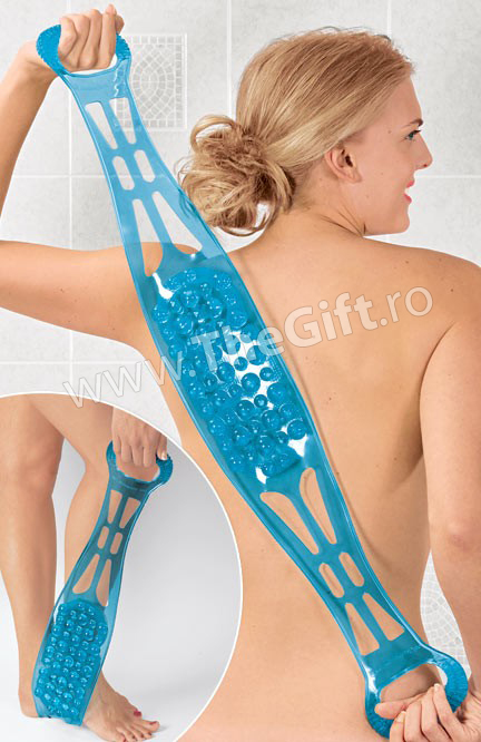 Dual Sided Back Scrubber, aparat pentru masaj