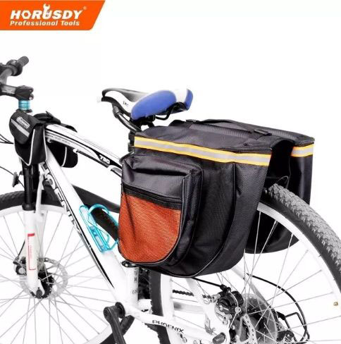 Geanta dubla impermeabiala pentru bicicleta Bicycle Bag - Apasa pe imagine pentru inchidere