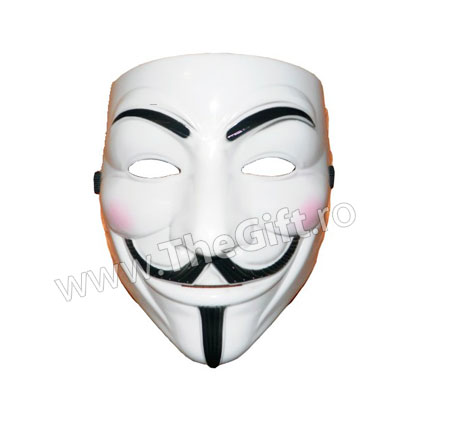 Masca V Vendetta, Anonymous, Guy Fawkes - Apasa pe imagine pentru inchidere