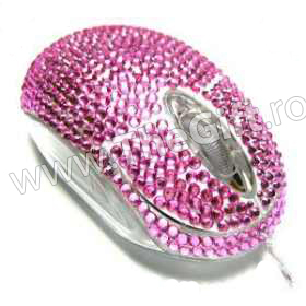 Mouse optic cu cristale