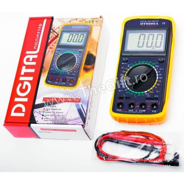 Multimetru digital profesional DT 9205A
