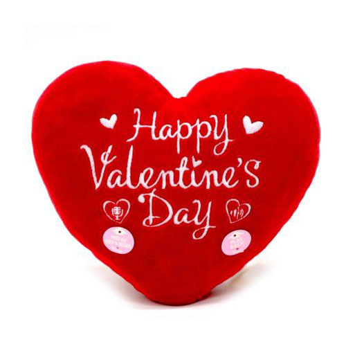 Perna cu mesaj romantic Happy Valentine's Day - Apasa pe imagine pentru inchidere