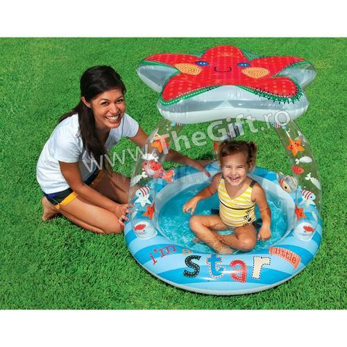 Piscina gonflabila Intex, in forma de stea