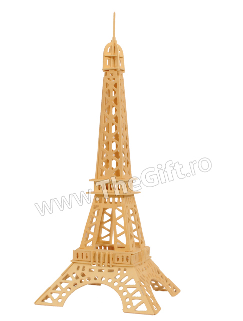 Puzzle 3D lemn - Eiffel Tower