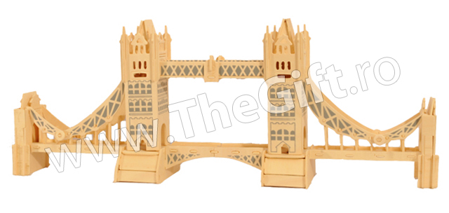 Puzzle 3D lemn - Tower Bridge