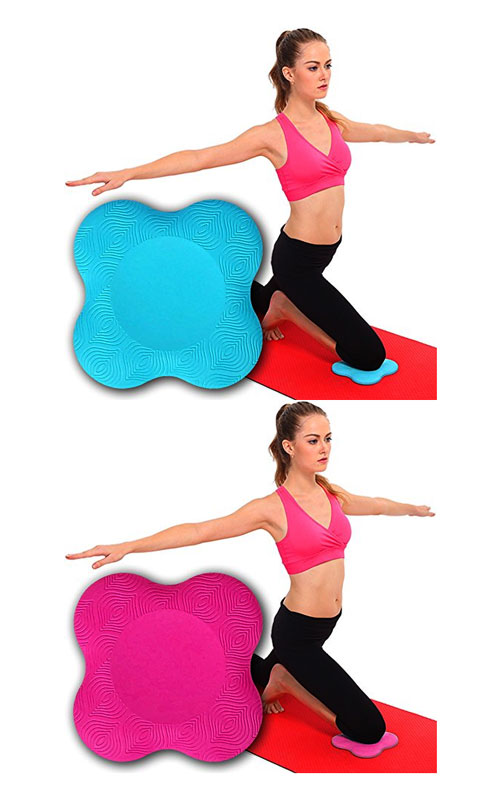 Set de 2 suporturi pentru exercitii de yoga - Apasa pe imagine pentru inchidere
