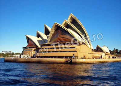 Puzzle 3D lemn Opera din Sydney - Apasa pe imagine pentru inchidere