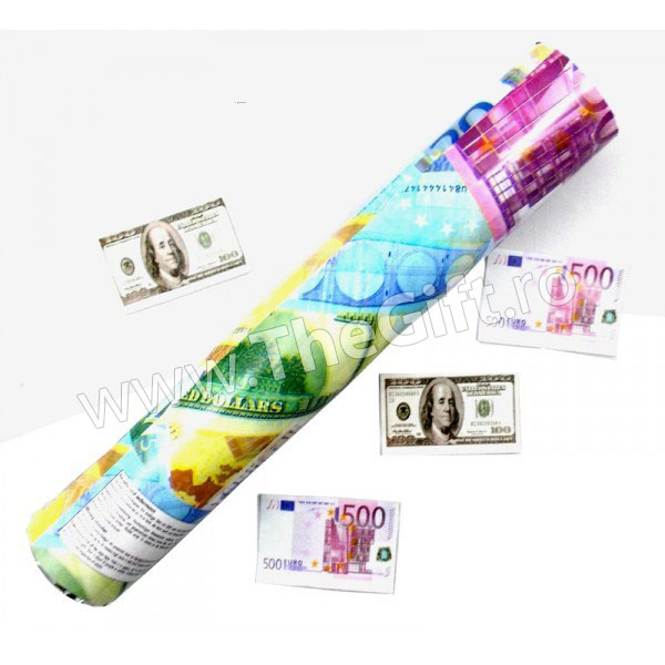 Tun confetti, dolari sau euro - Apasa pe imagine pentru inchidere