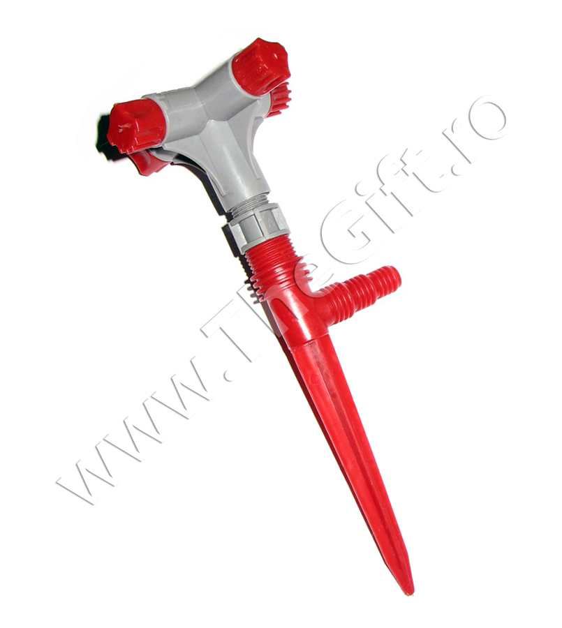 Aspersor plastic cu 4 capete