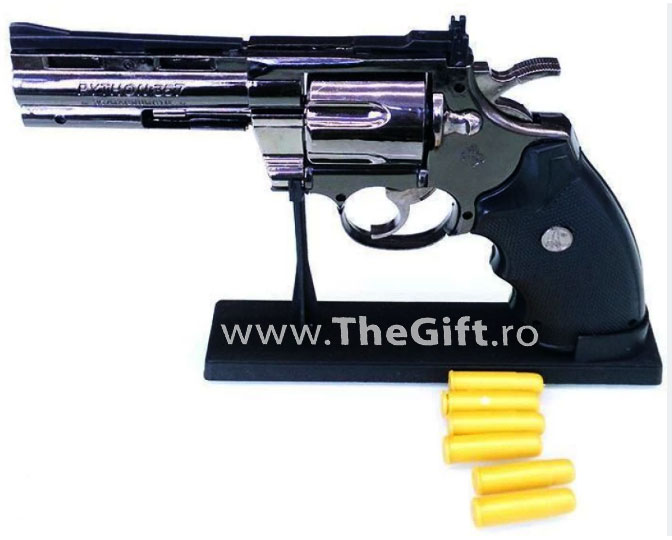 Bricheta in forma de pistol Python 357 - Apasa pe imagine pentru inchidere