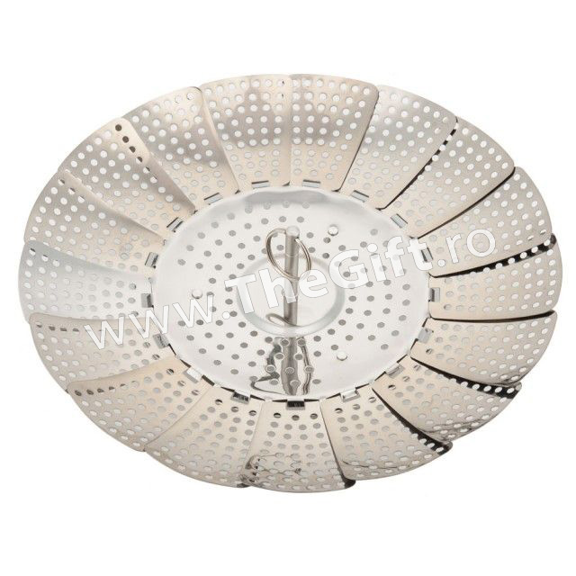 Cos din inox, pentru gatit la aburi, sarmale - Apasa pe imagine pentru inchidere