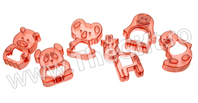 Set 6 forme pentru biscuiti