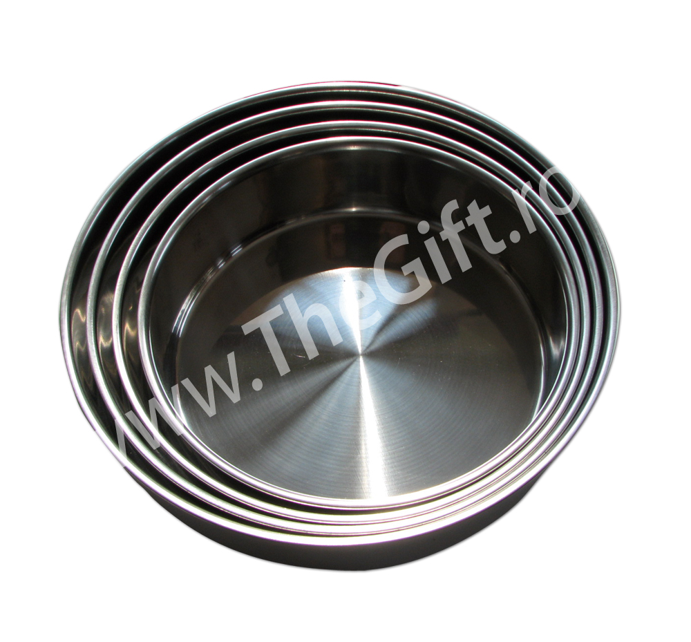 Set 4 forme rotunde pentru prajituri