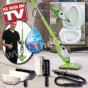 H2O Mop X5 - Mop cu aburi 5 in 1