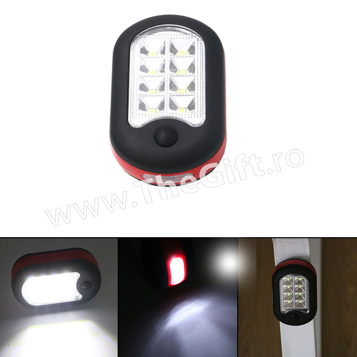 Lanterna magnetica, cu 27 leduri ultra luminoase - Apasa pe imagine pentru inchidere