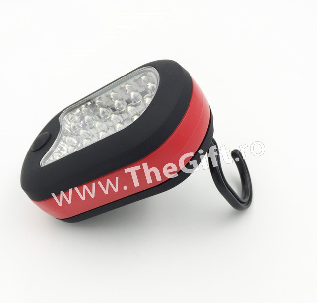 Lanterna magnetica, cu 27 leduri ultra luminoase - Apasa pe imagine pentru inchidere