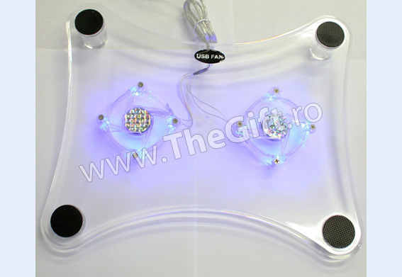 Masuta laptop 2 coolere