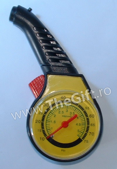 Manometru analog pentru masurarea presiunii in roti