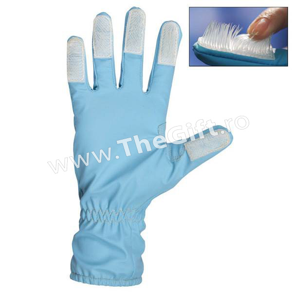 Manusi pentru menaj, Magic Bristle Gloves - Apasa pe imagine pentru inchidere