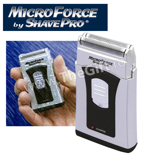 Aparat de ras Micro Force Shave Pro, cu acumulator