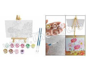 Picteaza dupa numere, set pentru pictura, 20 x 16 cm.