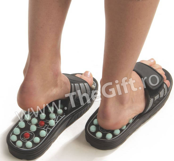 Papuci de reflexoterapie Foot Reflex Lanaform