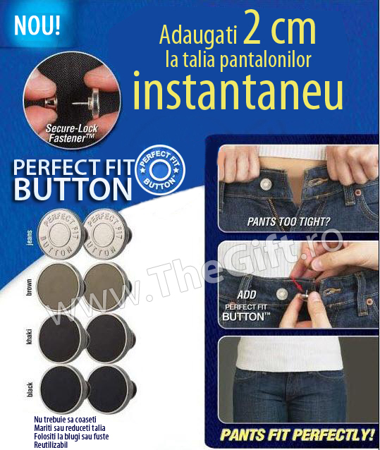Set de capse Perfect Fit Button