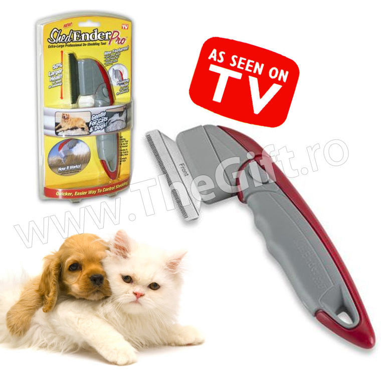 Perie pentru caini si pisici Shed Ender Pro