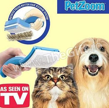 Perie profesionala pentru animale, PET ZOOM