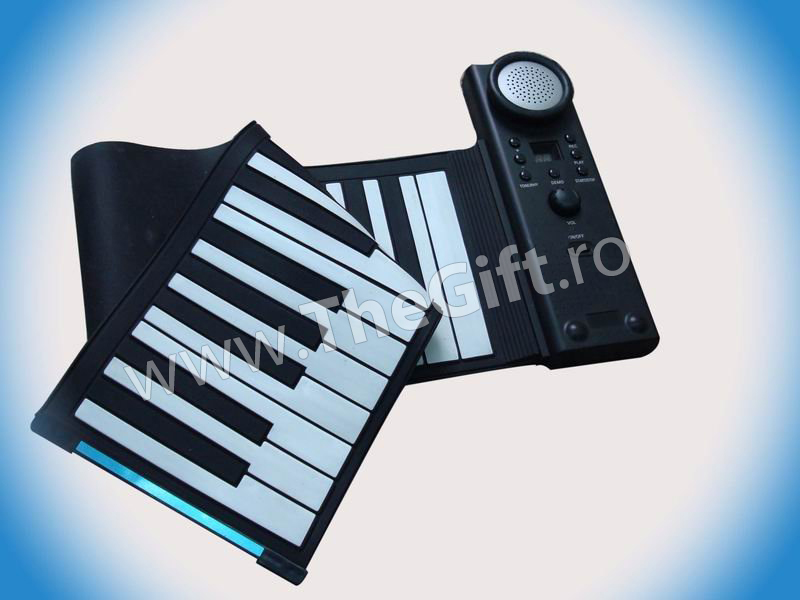 Pian portabil flexibil 61 clape