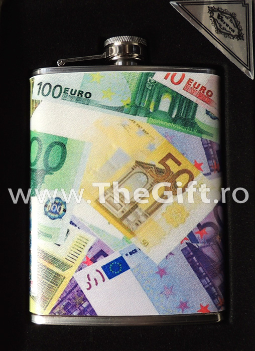 Recipient pentru whisky, modele dolari sau euro - Apasa pe imagine pentru inchidere