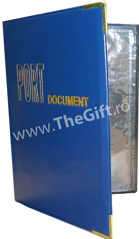 Port documente din piele ecologica