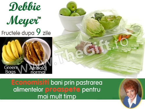 Preturi Ustensile de bucatarie - No - Pungi pentru depozitare alimente Debbie Meyer