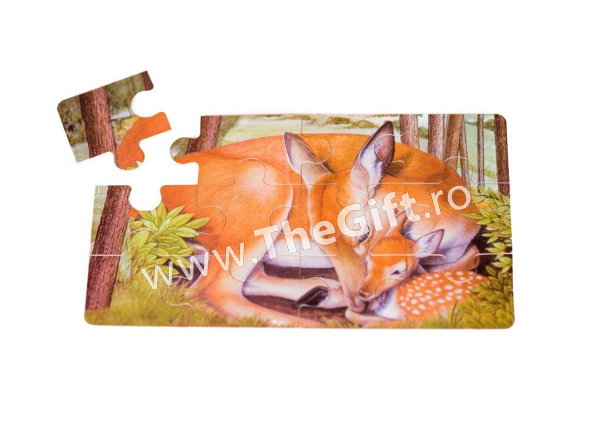 Set 4 puzzle-uri din lemn, animale si pasari,avioane, catelusi - Apasa pe imagine pentru inchidere