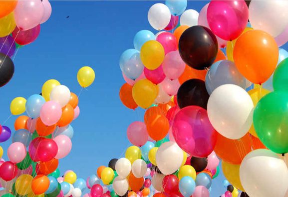 Set 100 baloane colorate - Apasa pe imagine pentru inchidere