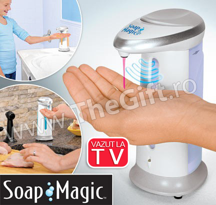 Dozator de sapun cu senzor Soap Magic