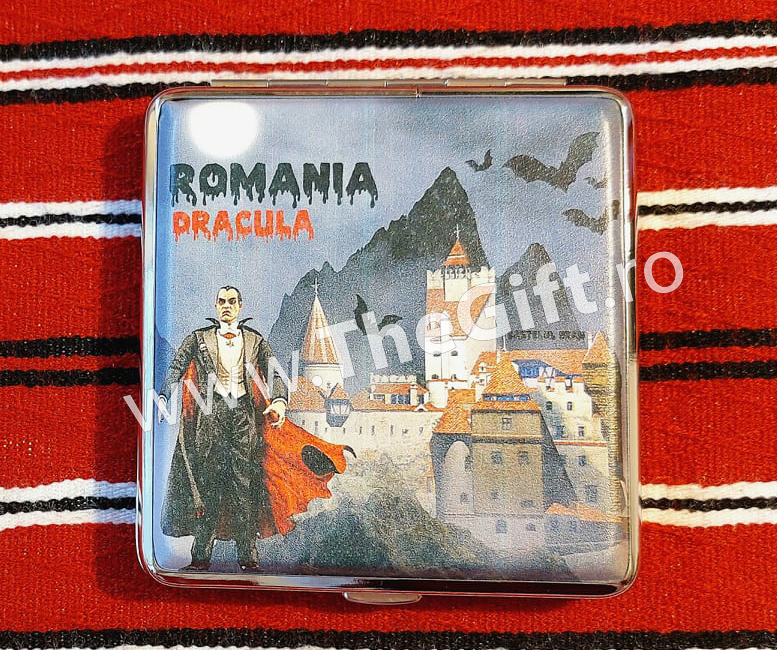 Tabachera suvenir, Romania Dracula - Apasa pe imagine pentru inchidere