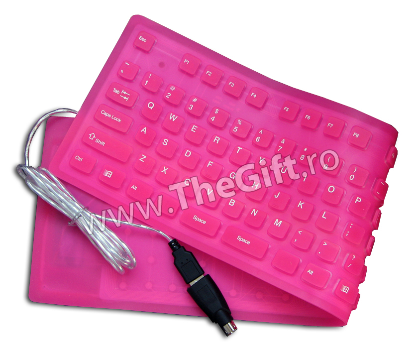 Tastatura flexibila din silicon