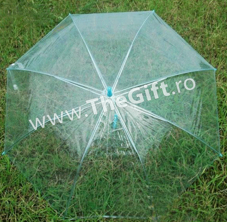 Umbrela semi-transparenta eleganta - Apasa pe imagine pentru inchidere
