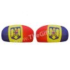 Huse tricolore cu stema, pentru oglinzile auto retrovizoare